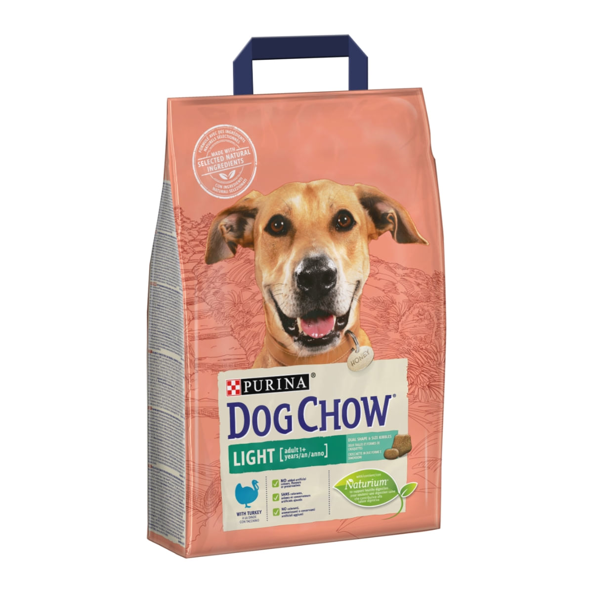 PURINA Dog Chow Adult Light, Curcan, hrană uscată câini, managementul greutății, 2.5kg - poza 1