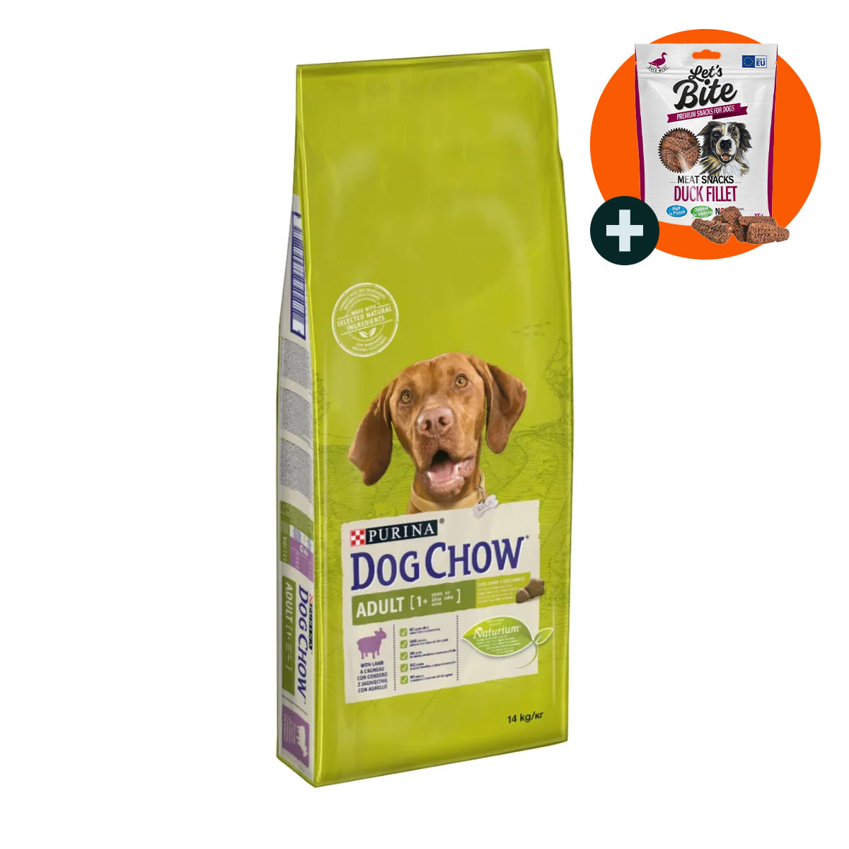 PURINA Dog Chow Adult M, Miel, hrană uscată câini, 14kg - poza 2