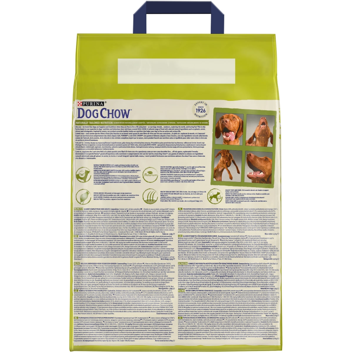 PURINA Dog Chow Adult M, Miel, hrană uscată câini, 2.5kg - poza 3