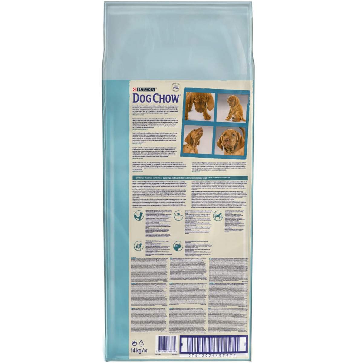 PURINA Dog Chow Puppy M, Miel, hrană uscată câini junior, 14kg - poza 4