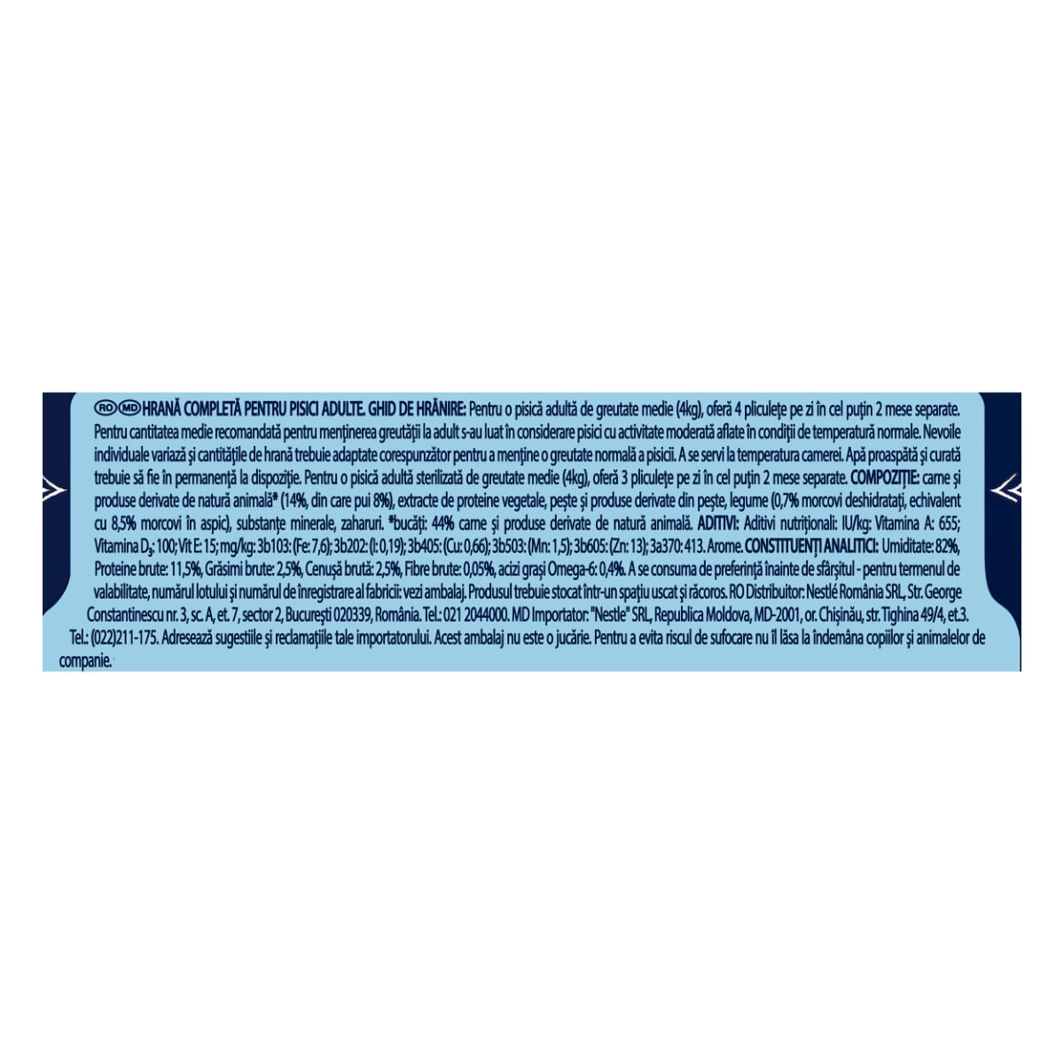 PURINA Felix Sensations, Pui cu Morcov, hrană umedă pisici, (în aspic) PURINA Felix Sensations, Pui cu Morcov, plic hrană umedă pisici, (în aspic), 85g - poza 4