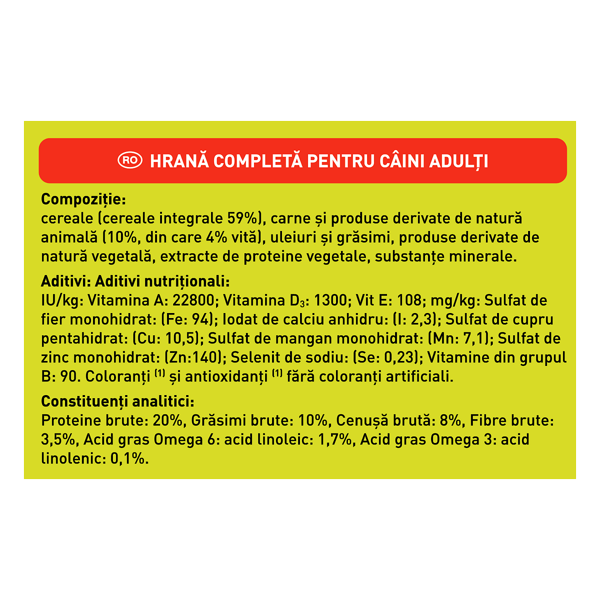 PURINA Friskies Adult Active, Vită, hrană uscată câini, activitate intensă, 15kg - poza 3