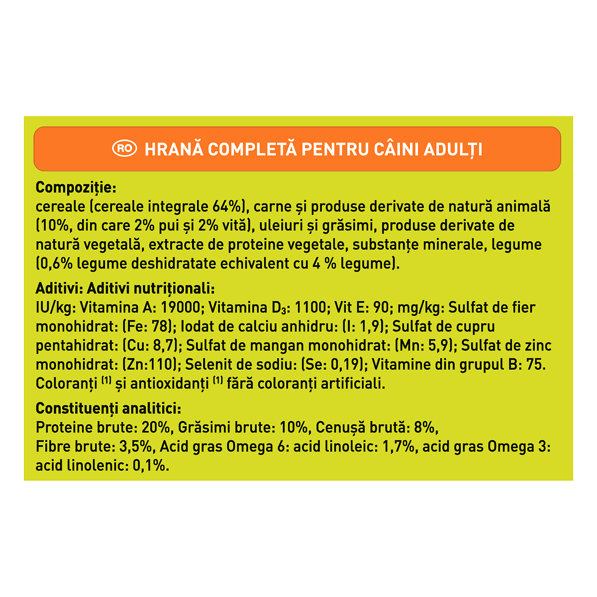 PURINA Friskies Adult Balance, Pui cu Legume, hrană uscată câini, 15kg - poza 4
