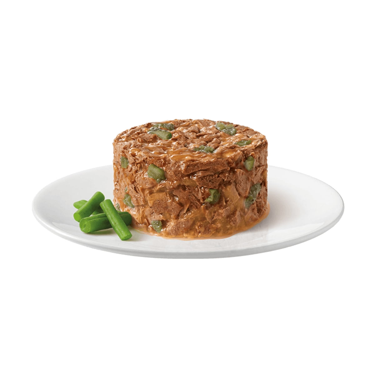 PURINA Gourmet Gold Savoury Cake, Miel cu Fasole verde, conservă hrană umedă pisici, (bucăți de carne), 85g - poza 2