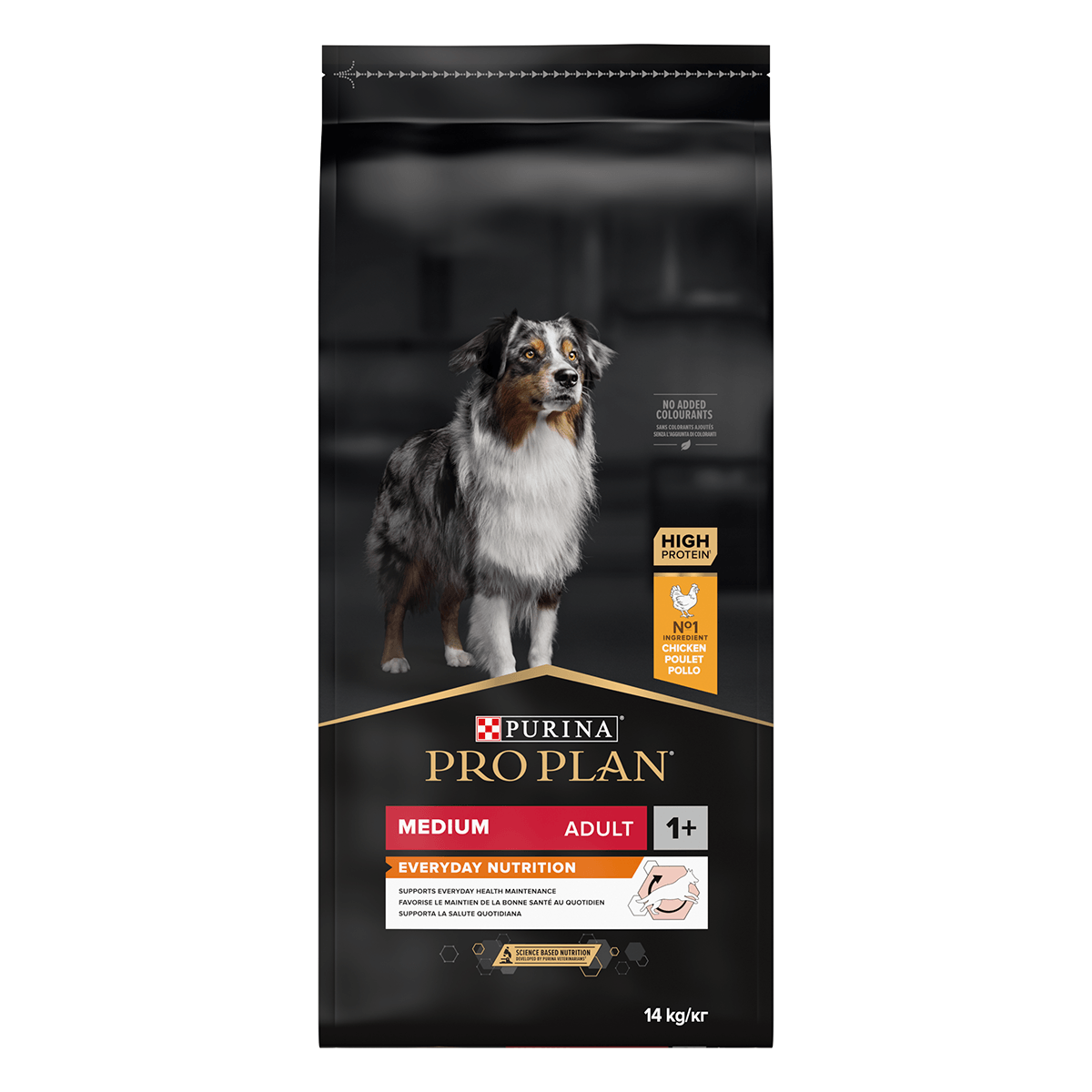 PURINA Pro Plan Adult M, Pui, hrană uscată câini, 14kg - poza 3
