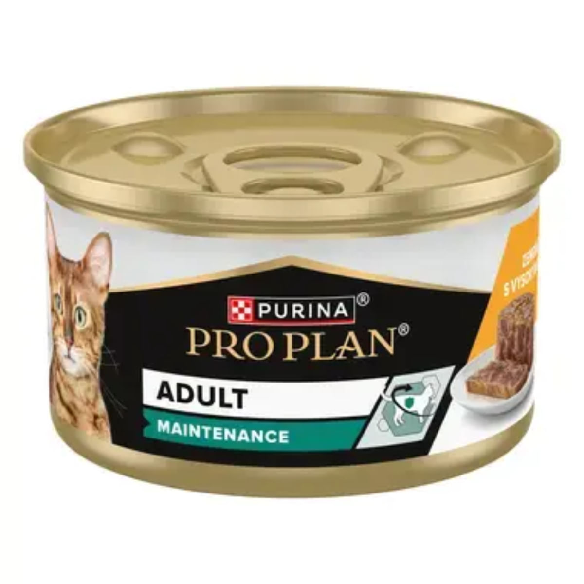 PURINA Pro Plan Adult Maintenance, Pui, conservă hrană umedă pisici, (pate), 85g - poza 1
