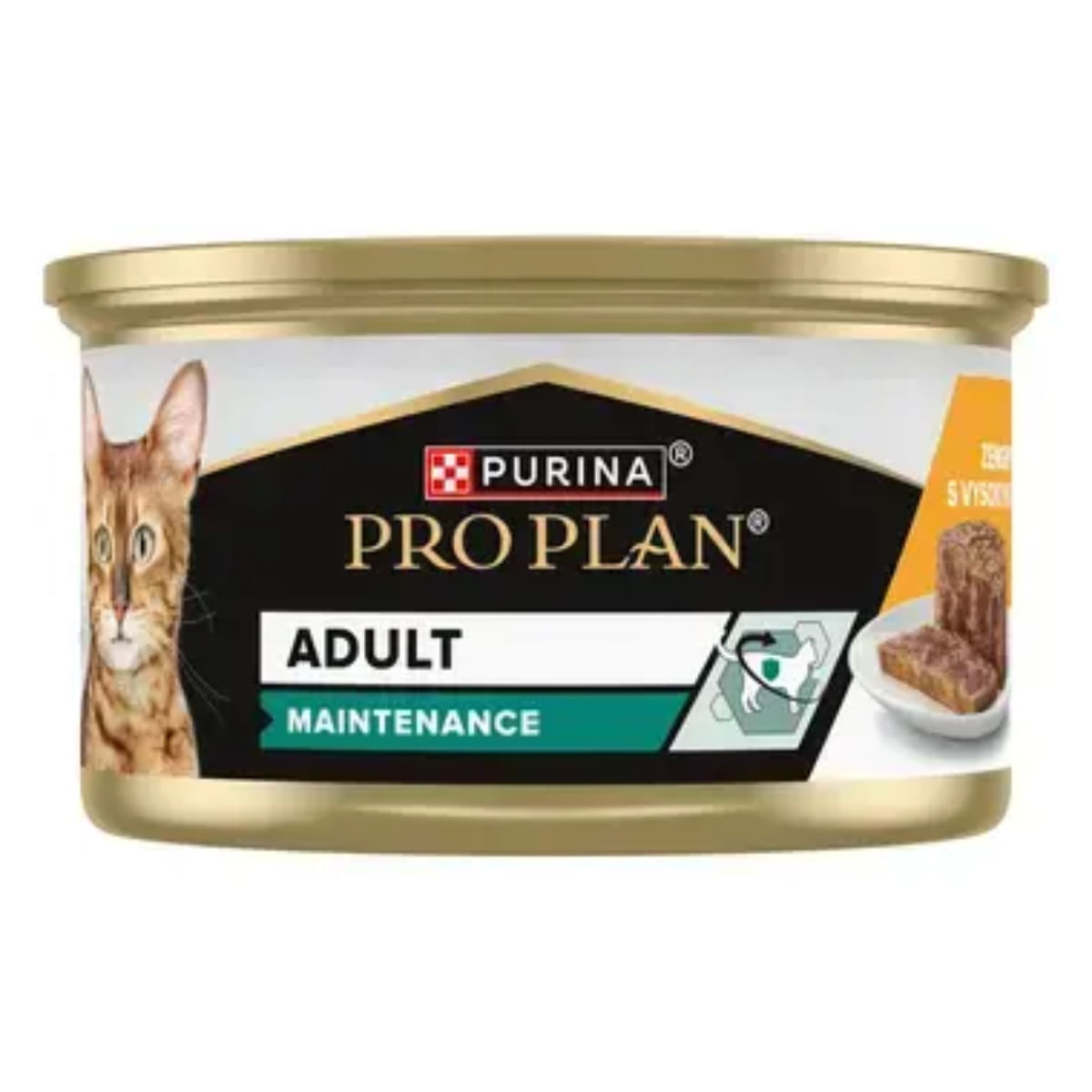 PURINA Pro Plan Adult Maintenance, Pui, conservă hrană umedă pisici, (pate), 85g x 24buc - poza 3