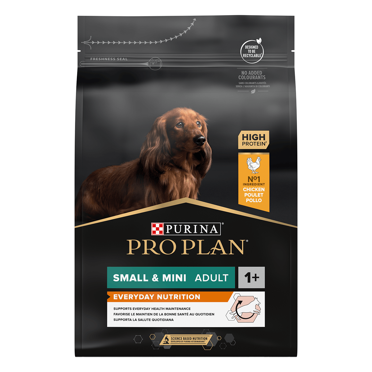 PURINA Pro Plan Adult S, Pui, hrană uscată câini, 3kg - poza 5