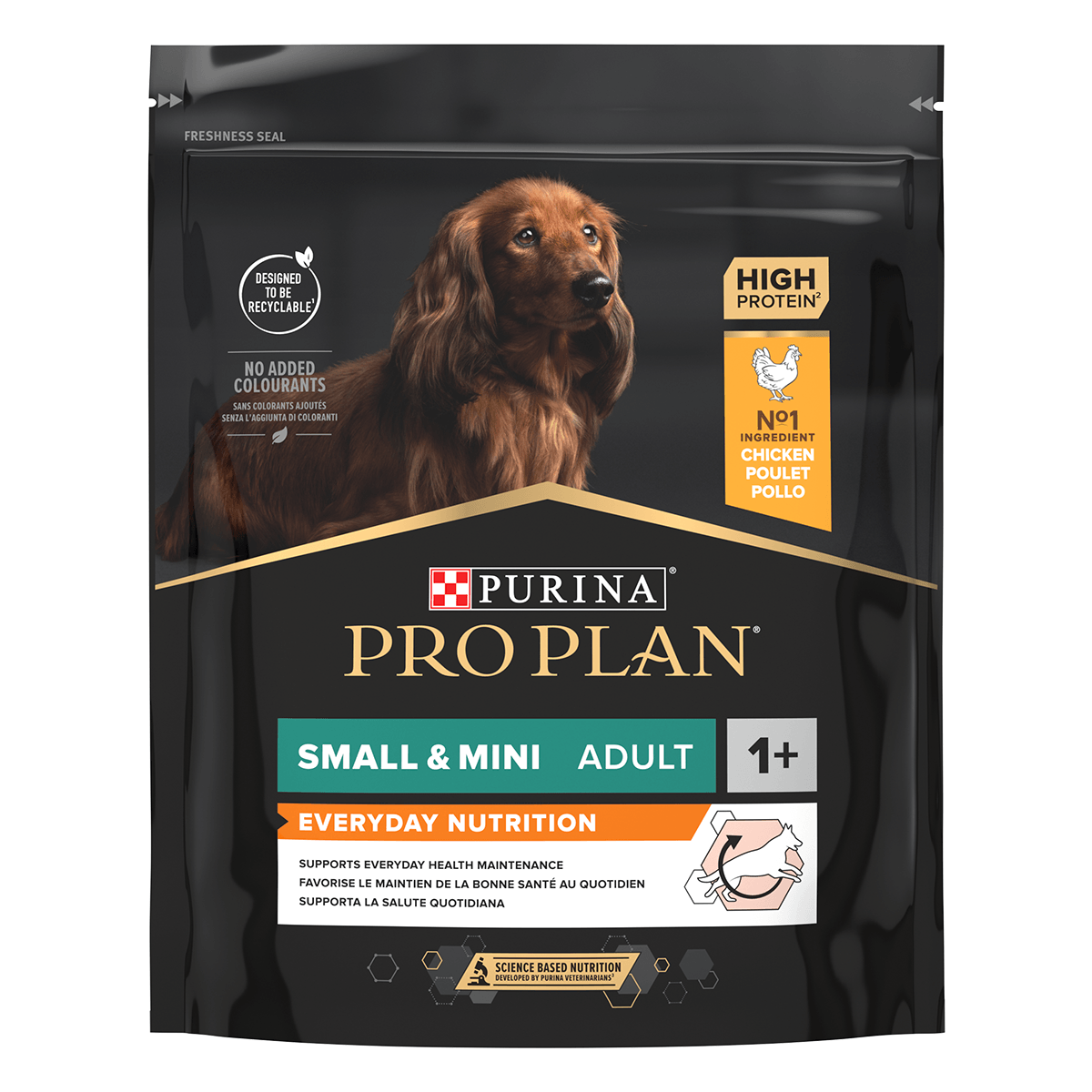 PURINA Pro Plan Adult S, Pui, hrană uscată câini, 700g - poza 2