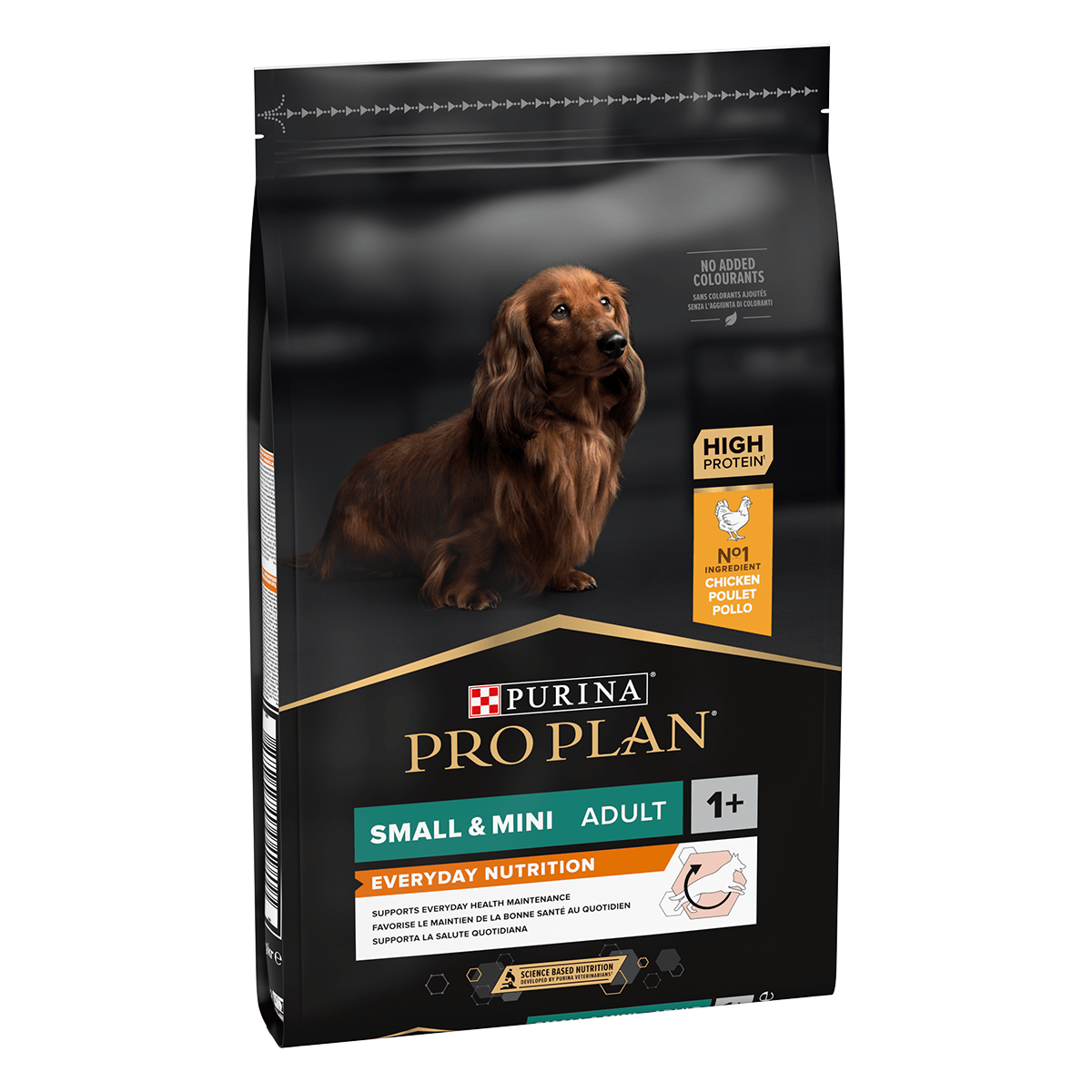 PURINA Pro Plan Adult S, Pui, hrană uscată câini, 7kg - poza 1
