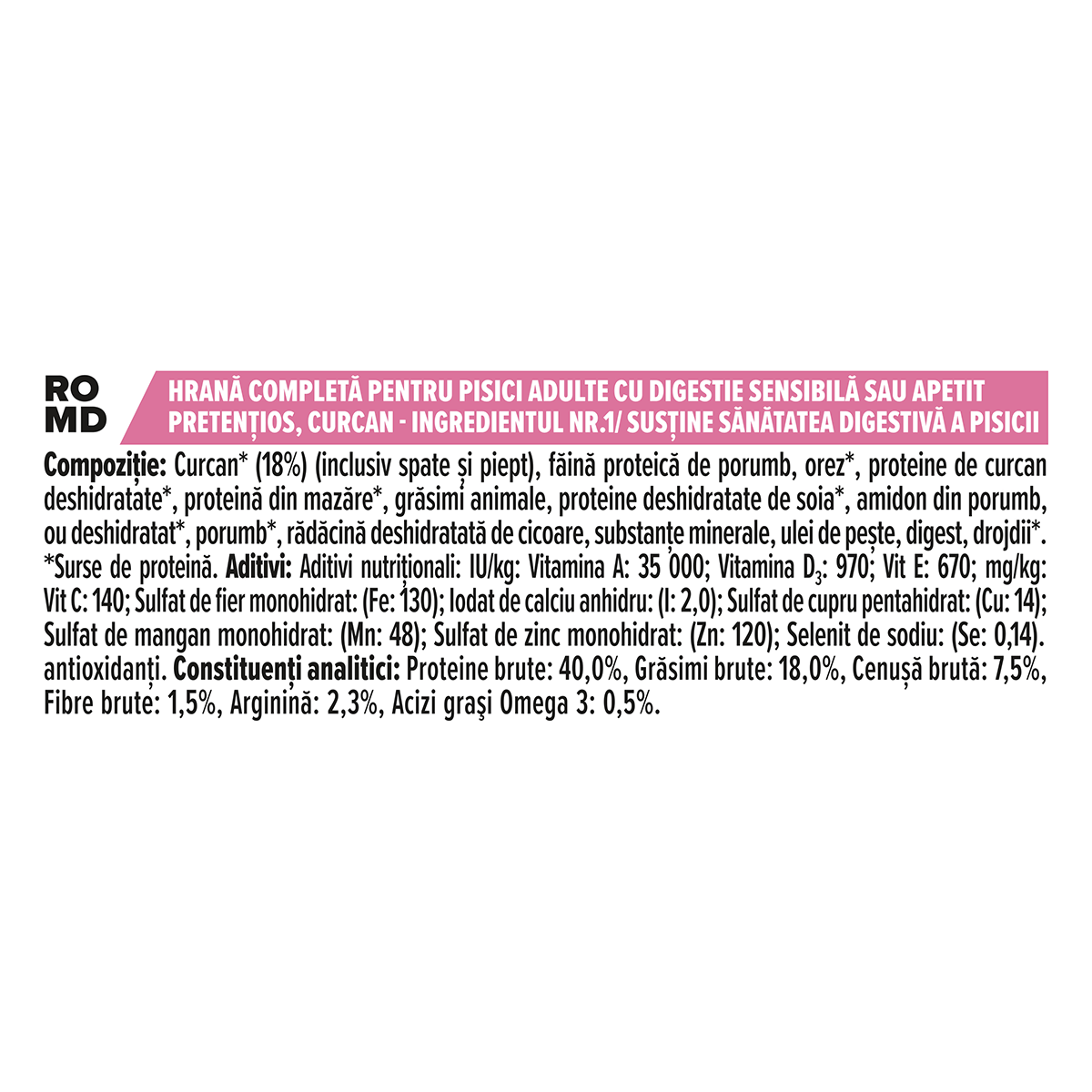 PURINA Pro Plan Delicate OptiDigest Adult, Curcan, hrană uscată pisici, sensibiltăți digestive, 1.5kg - poza 5