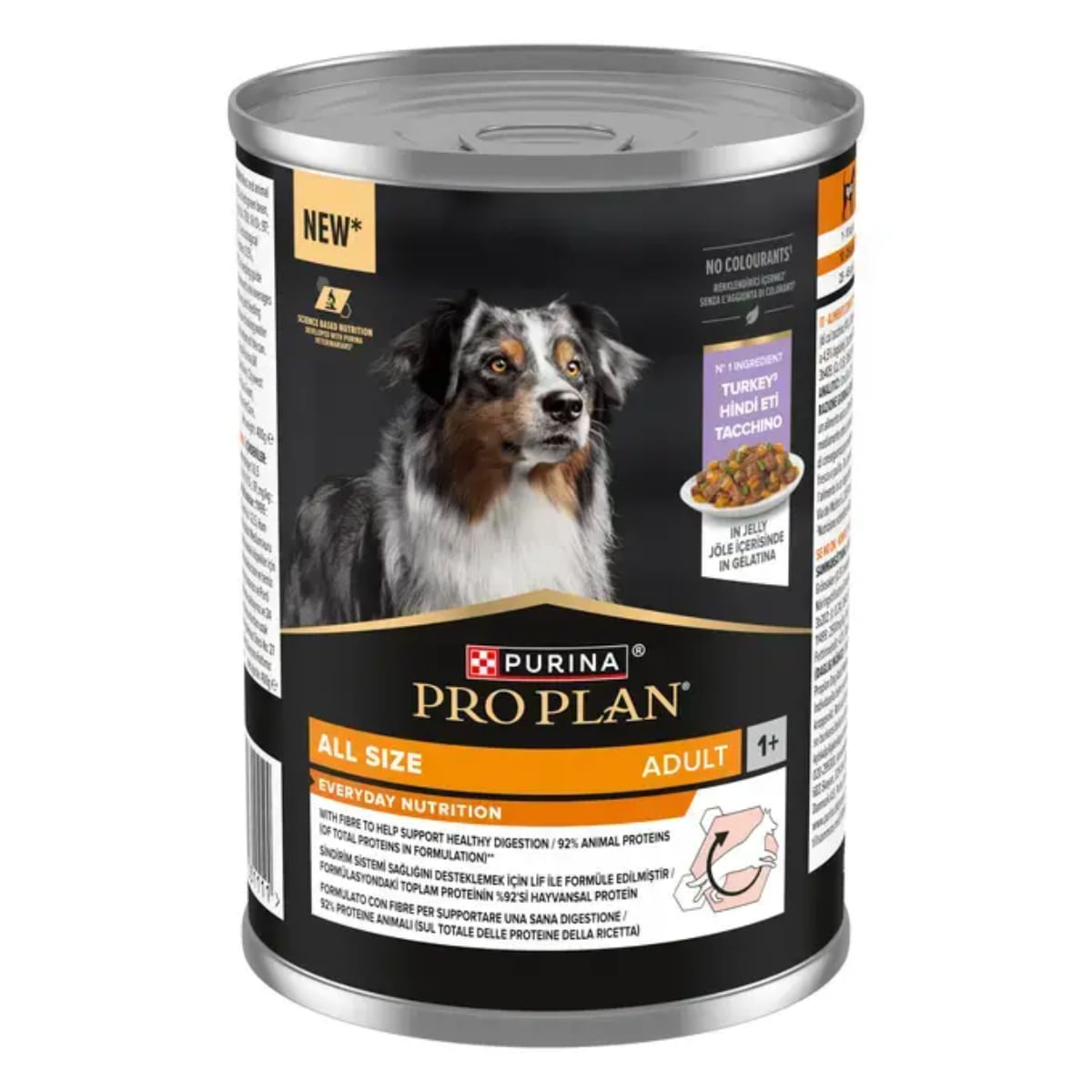 PURINA Pro Plan Everyday Nutrition, XS-XL, Curcan, conservă hrană umedă câini, (în aspic), 400g - poza 3