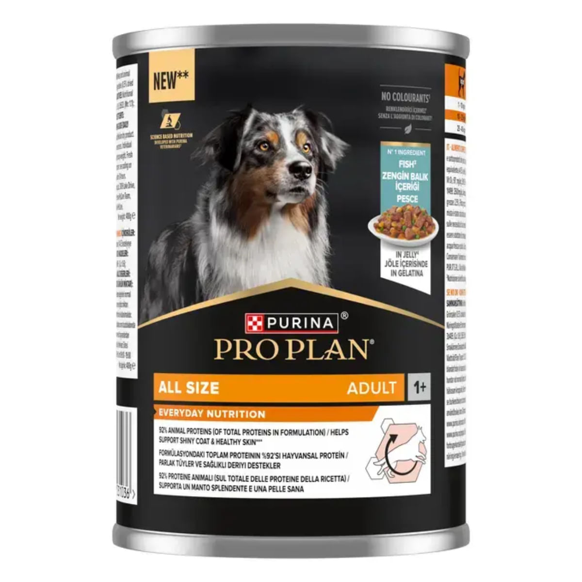 PURINA Pro Plan Everyday Nutrition, XS-XL, Pește, conservă hrană umedă câini, (în aspic), 400g - poza 2