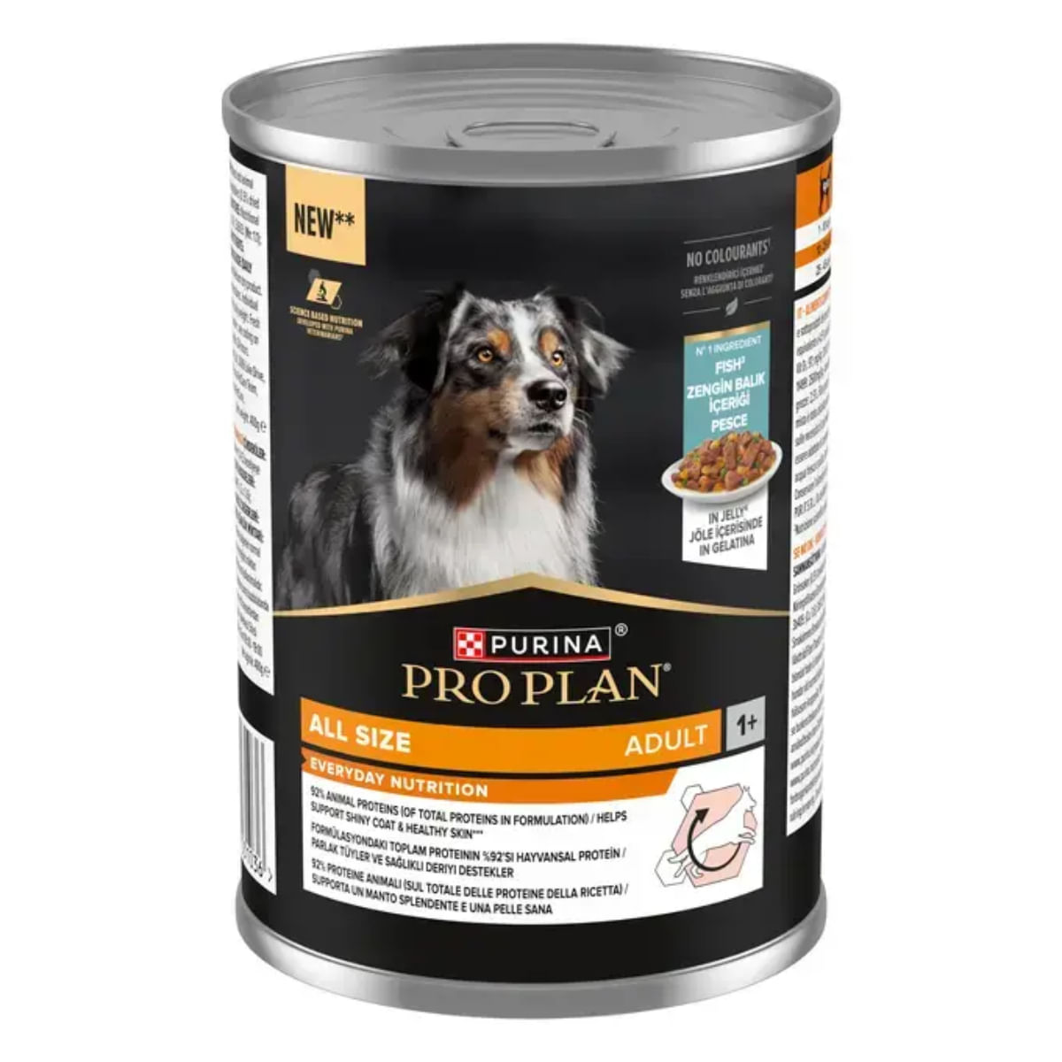 PURINA Pro Plan Everyday Nutrition, XS-XL, Pește, conservă hrană umedă câini, (în aspic), 400g - poza 3