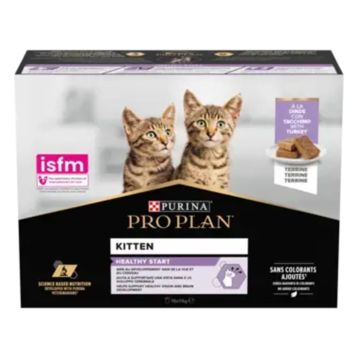 PURINA Pro Plan Healthy Start Kitten, Curcan, plic hrană umedă pisici junior, (în sos), 85g x 26buc - poza 1