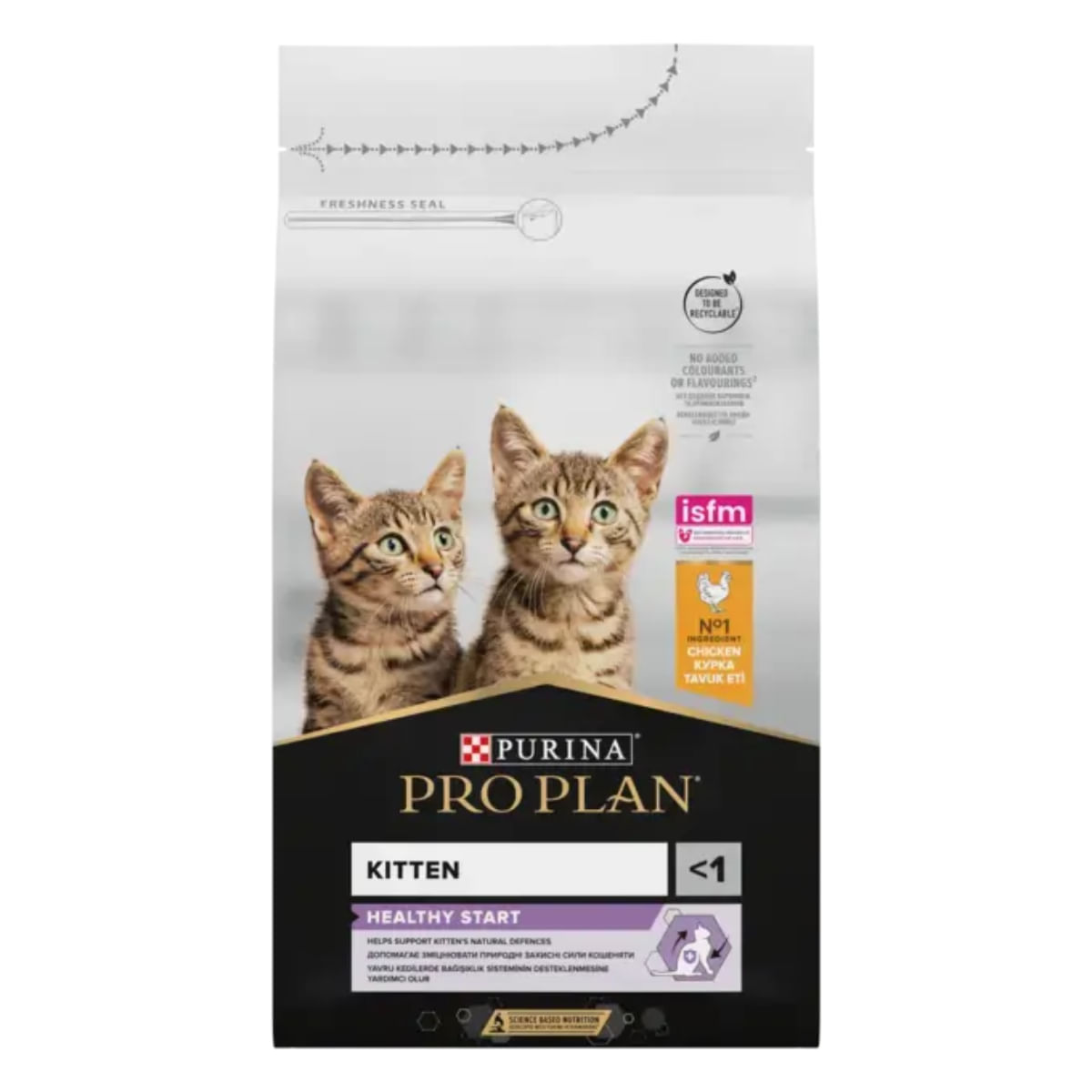 PURINA Pro Plan Healthy Start Kitten, Pui, hrană uscată pisici junior, 400g - poza 1