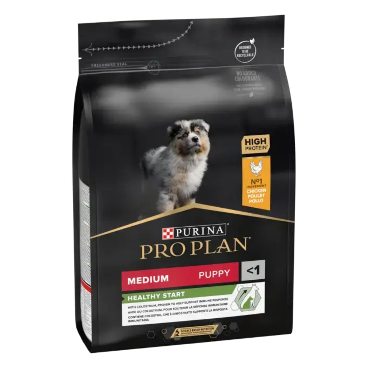 PURINA Pro Plan Healthy Start Medium Puppy, M, Pui, hrană uscată câini junior, 3kg - poza 3