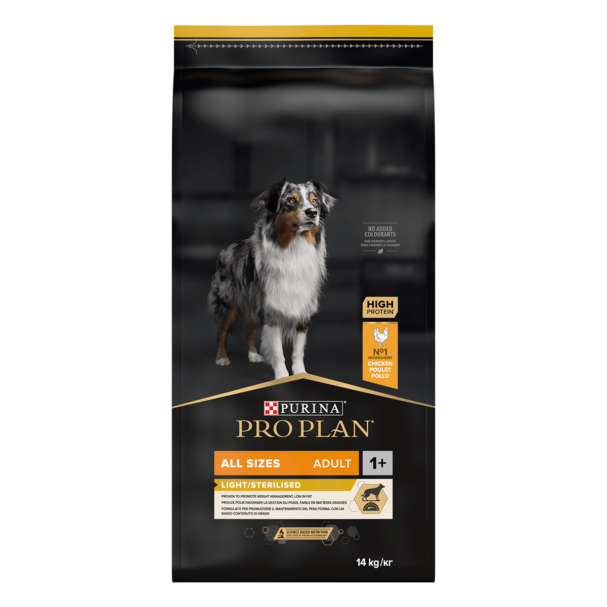 PURINA Pro Plan Light/Sterilised Adult S-XL, Pui, hrană uscată câini sterilizați, 14kg - poza 4