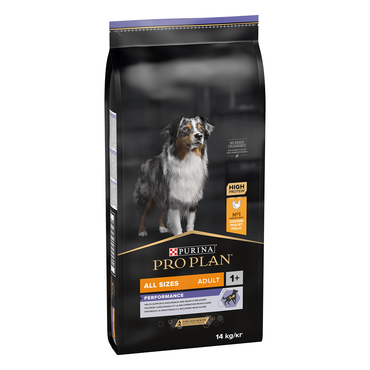 PURINA Pro Plan Performance Adult S-XL, Pui, hrană uscată câini, activitate intensă, 14kg - poza 1