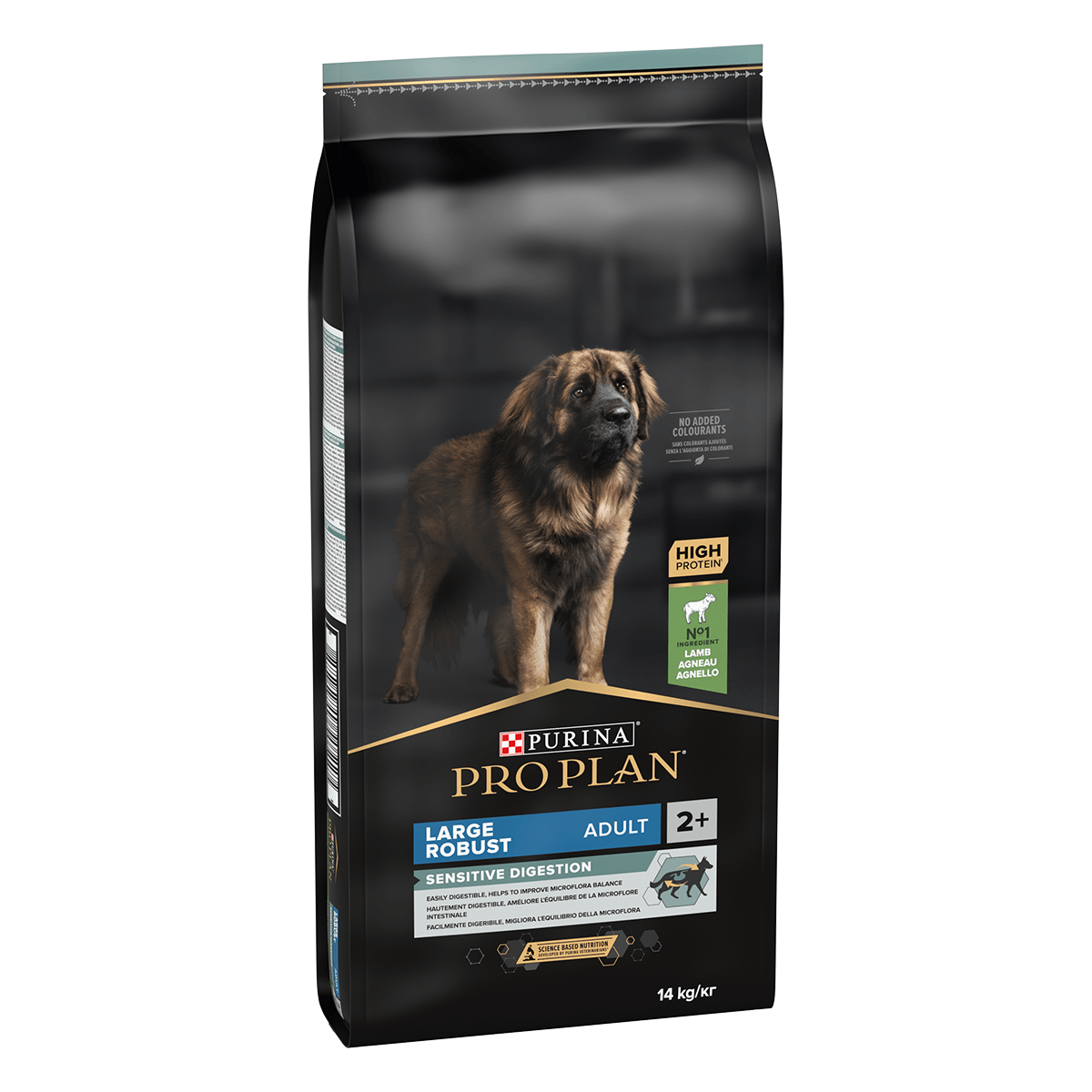 PURINA Pro Plan Robust Adult L Sensitive Digestion, Miel, hrană uscată câini, sensibilități digestive, 14kg - poza 4