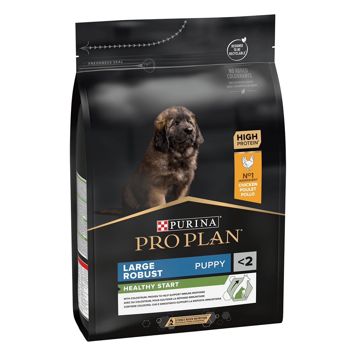 PURINA Pro Plan Robust Puppy L, Pui, hrană uscată câini junior, constituție robustă, 3kg - poza 1