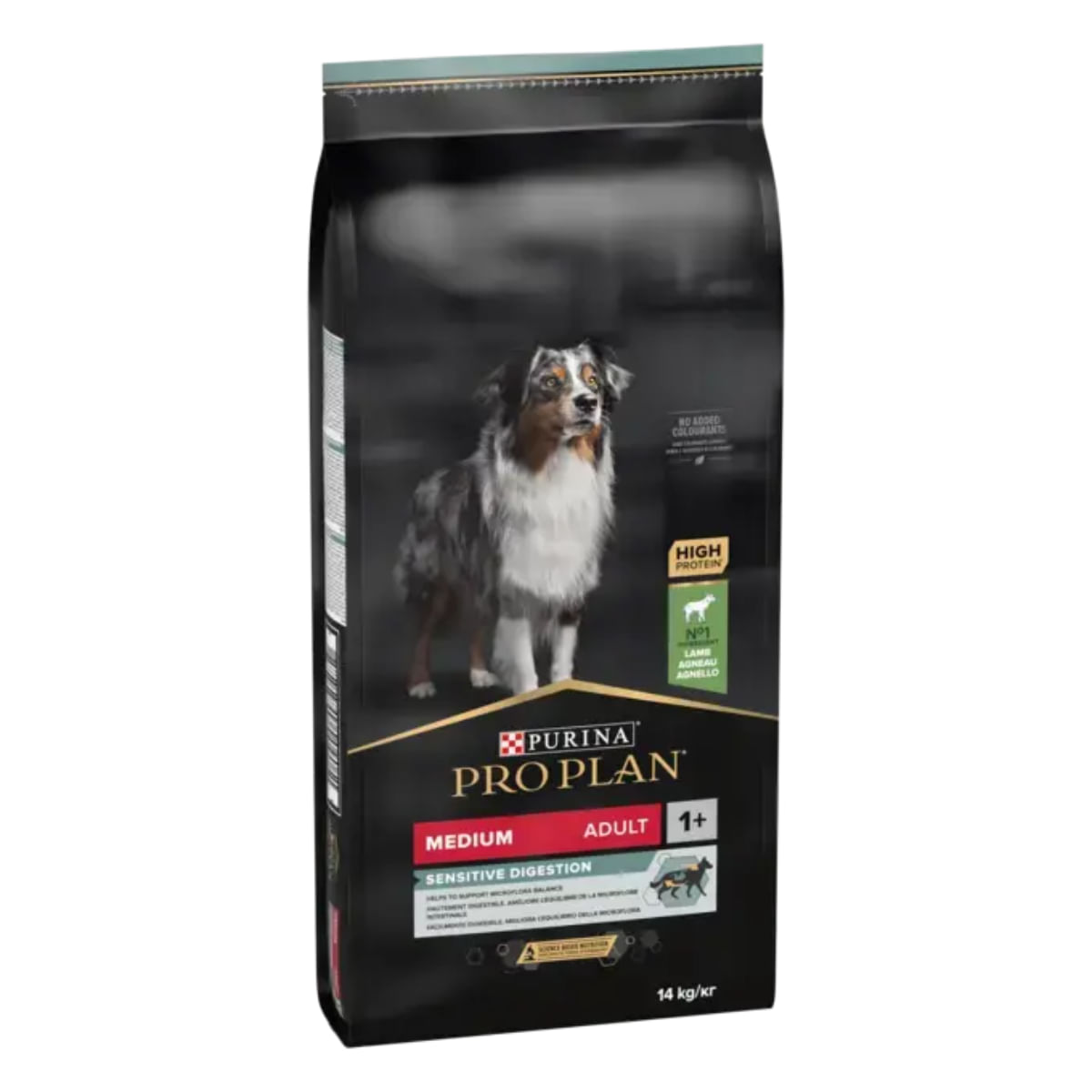 PURINA Pro Plan Sensitive Digestion Medium Adult, M, Miel, hrană uscată câini, sistem digestiv, 14kg - poza 3