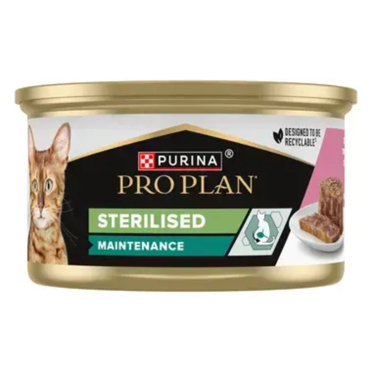 PURINA Pro Plan Sterilised Maintenance, Ton și Somon, hrană umedă pisici sterilizate, (pate), bax, 85g x 24buc - poza 3