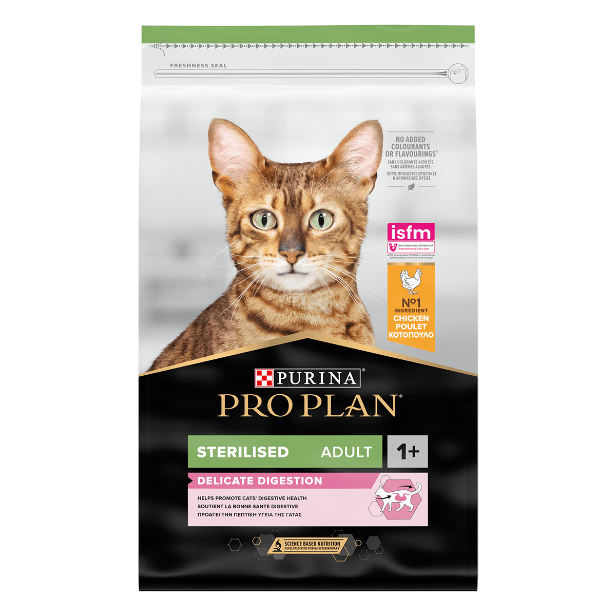 PURINA Pro Plan Sterilised OptiDigest, Pui, hrană uscată pisici sterilizate, 10kg - poza 4