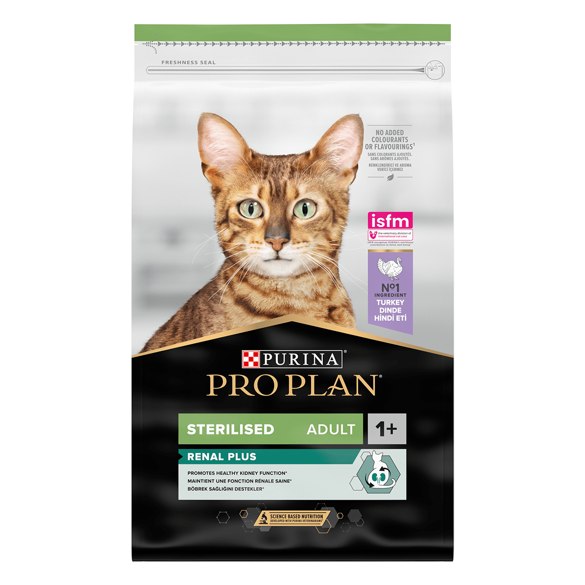 PURINA Pro Plan Sterilised OptiRenal, Curcan, hrană uscată pisici sterilizate, 10kg - poza 2