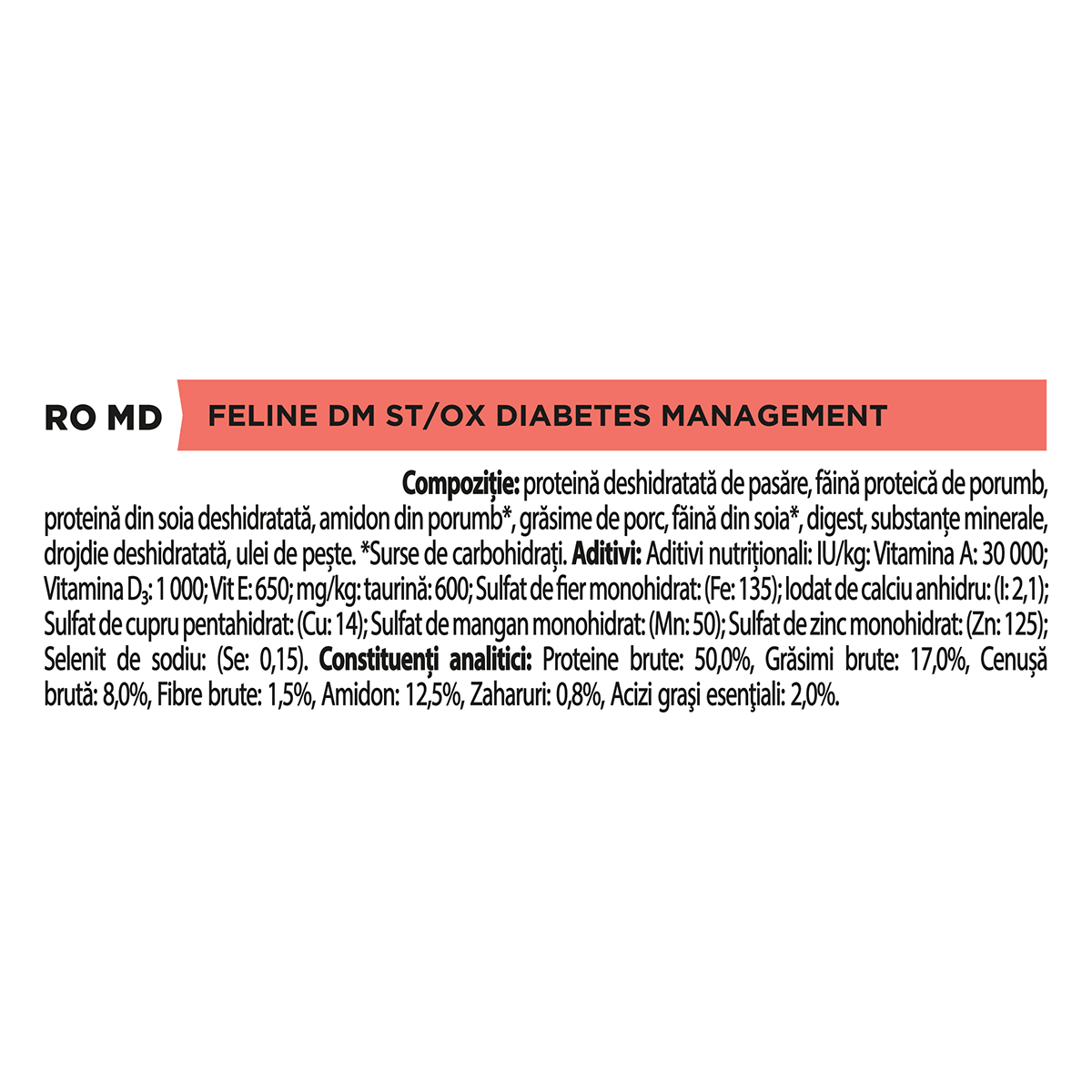 PURINA Pro Plan Veterinary Diets Diabetes Management, dietă veterinară pisici, hrană uscată, controlul glucozei, 1.5kg - poza 2