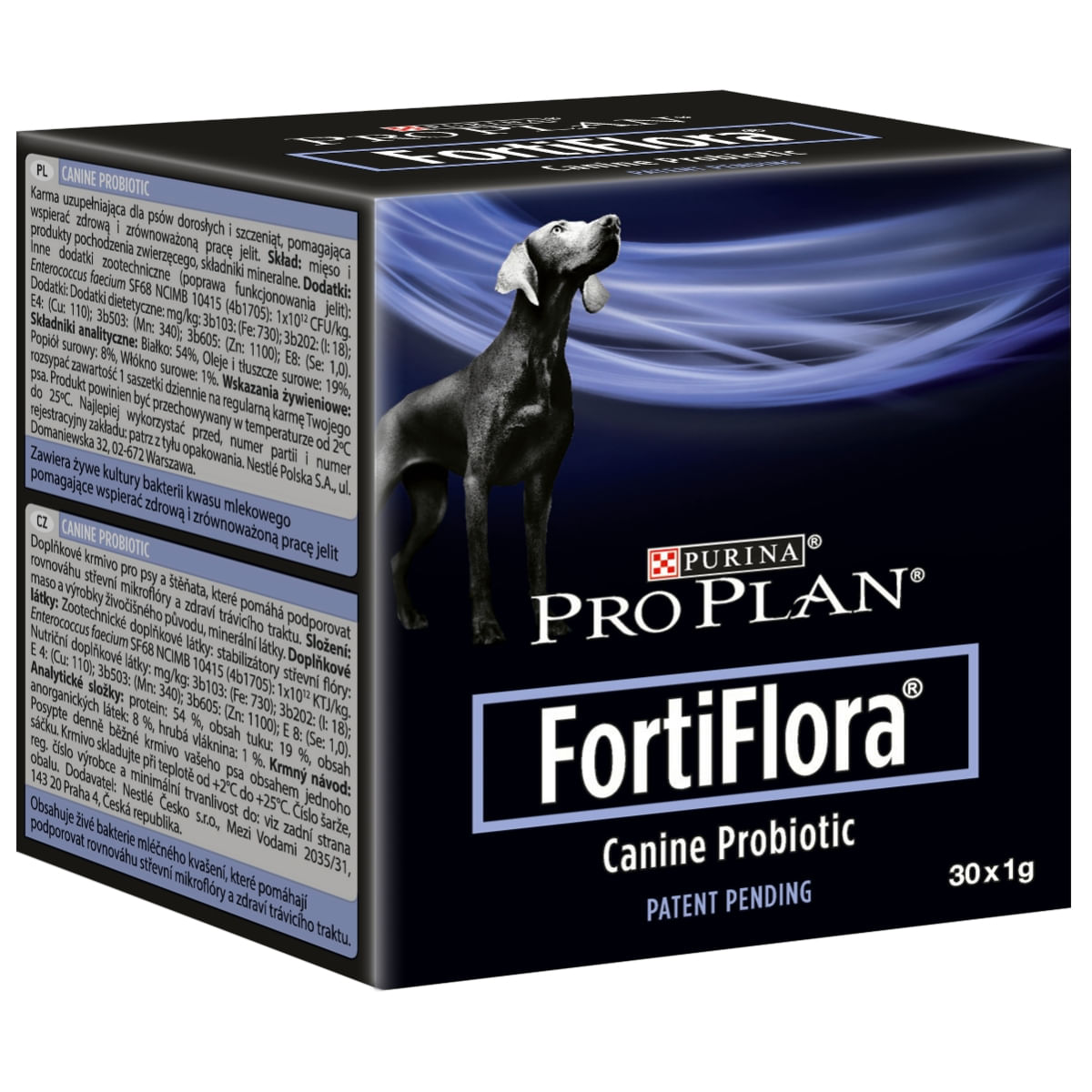 PURINA Pro Plan Veterinary Diets FortiFlora Canine, supliment alimentar câini, sensibilități digestive, 1g x 30 - poza 3