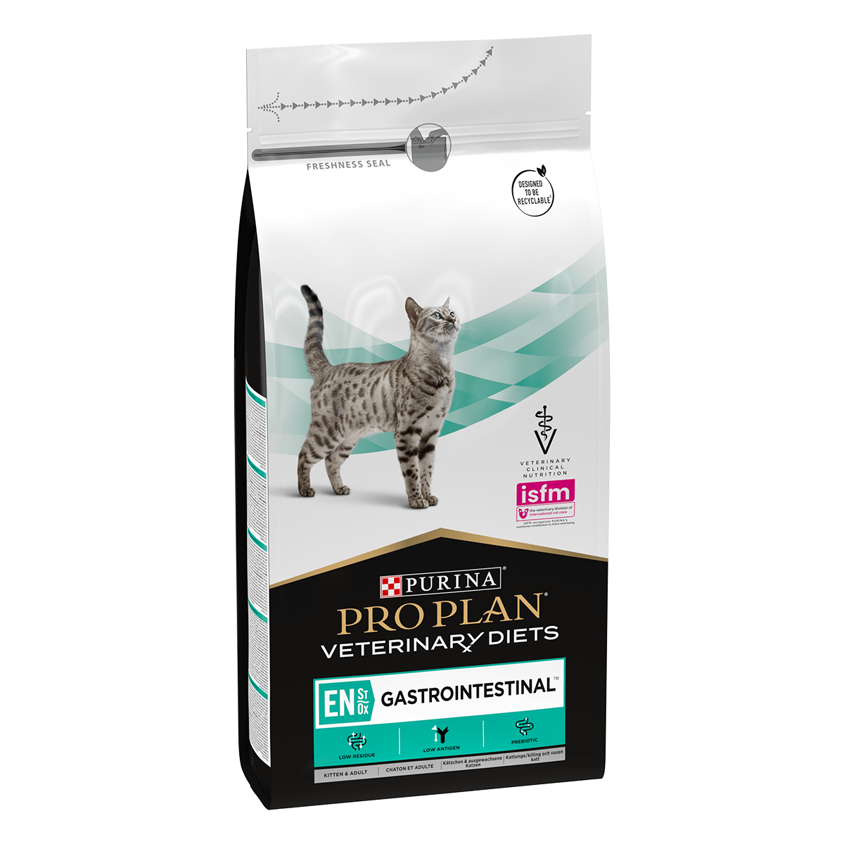 PURINA Pro Plan Veterinary Diets Gastrointestinal, dietă veterinară pisici, hrană uscată, afecțiuni digestive, 1.5kg - poza 1