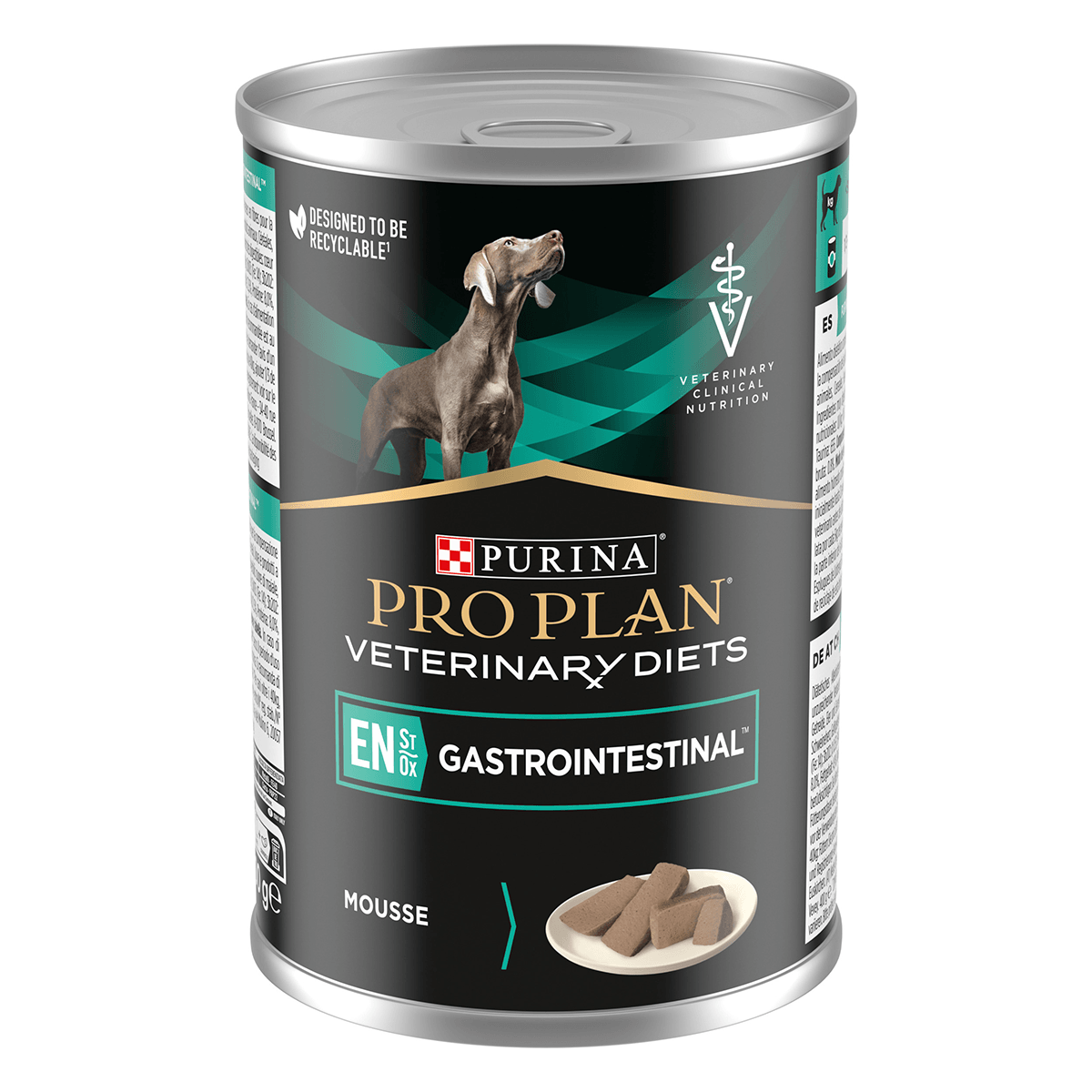 PURINA Pro Plan Veterinary Diets Gastrointestinal Mousse, dietă veterinară câini, conservă hrană umedă, afecțiuni digestive, 400g - poza 4