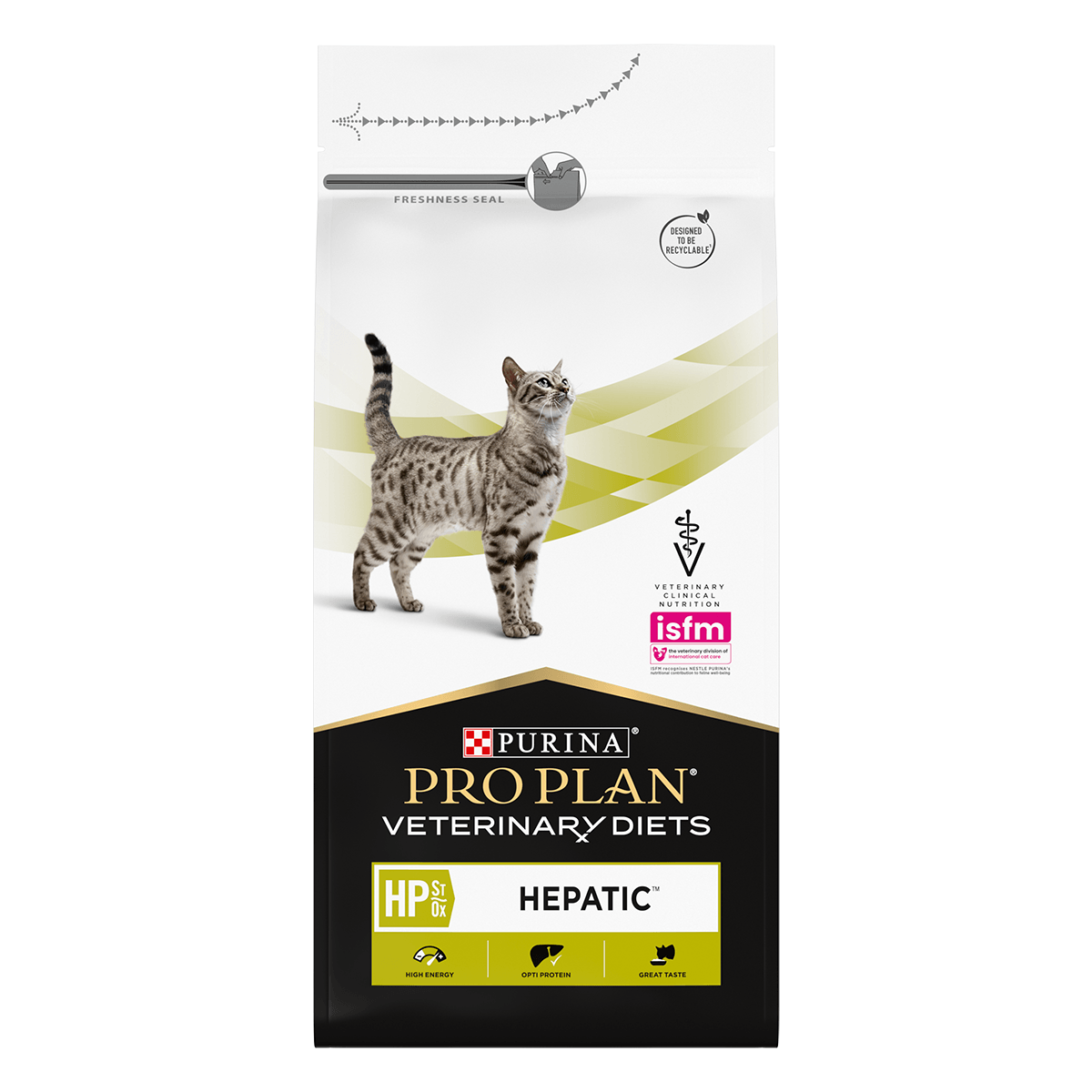 PURINA Pro Plan Veterinary Diets Hepatic, dietă veterinară pisici, hrană uscată, afecțiuni hepatice, 1.5kg - poza 4