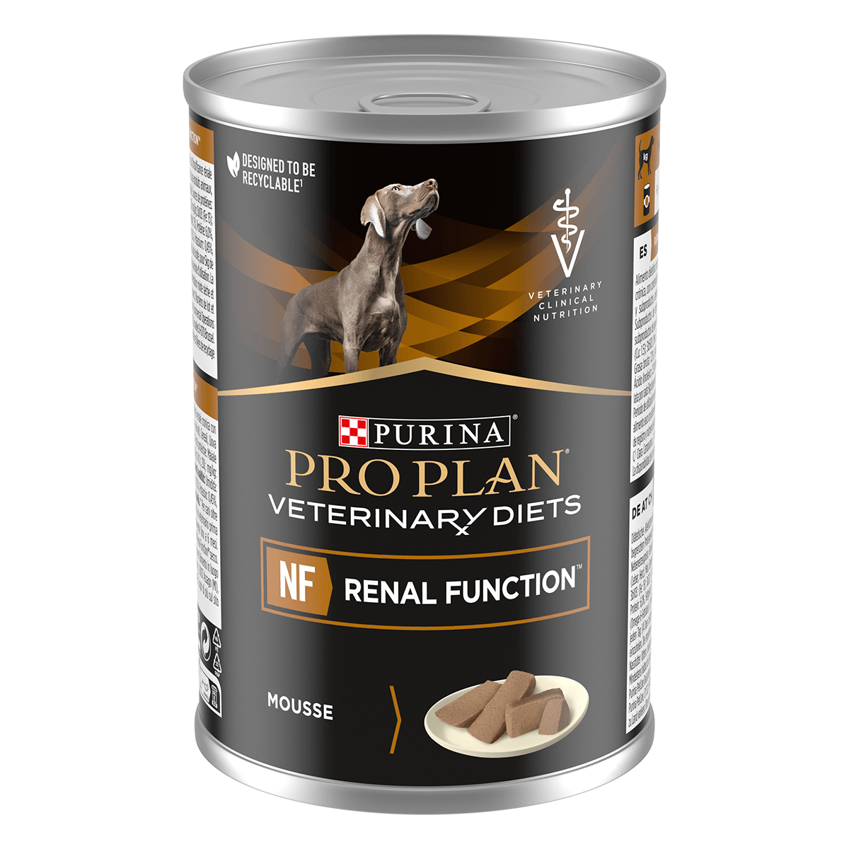 PURINA Pro Plan Veterinary Diets Renal Function Mousse, dietă veterinară câini, conservă hrană umedă, afecțiuni renale, 400g - poza 1