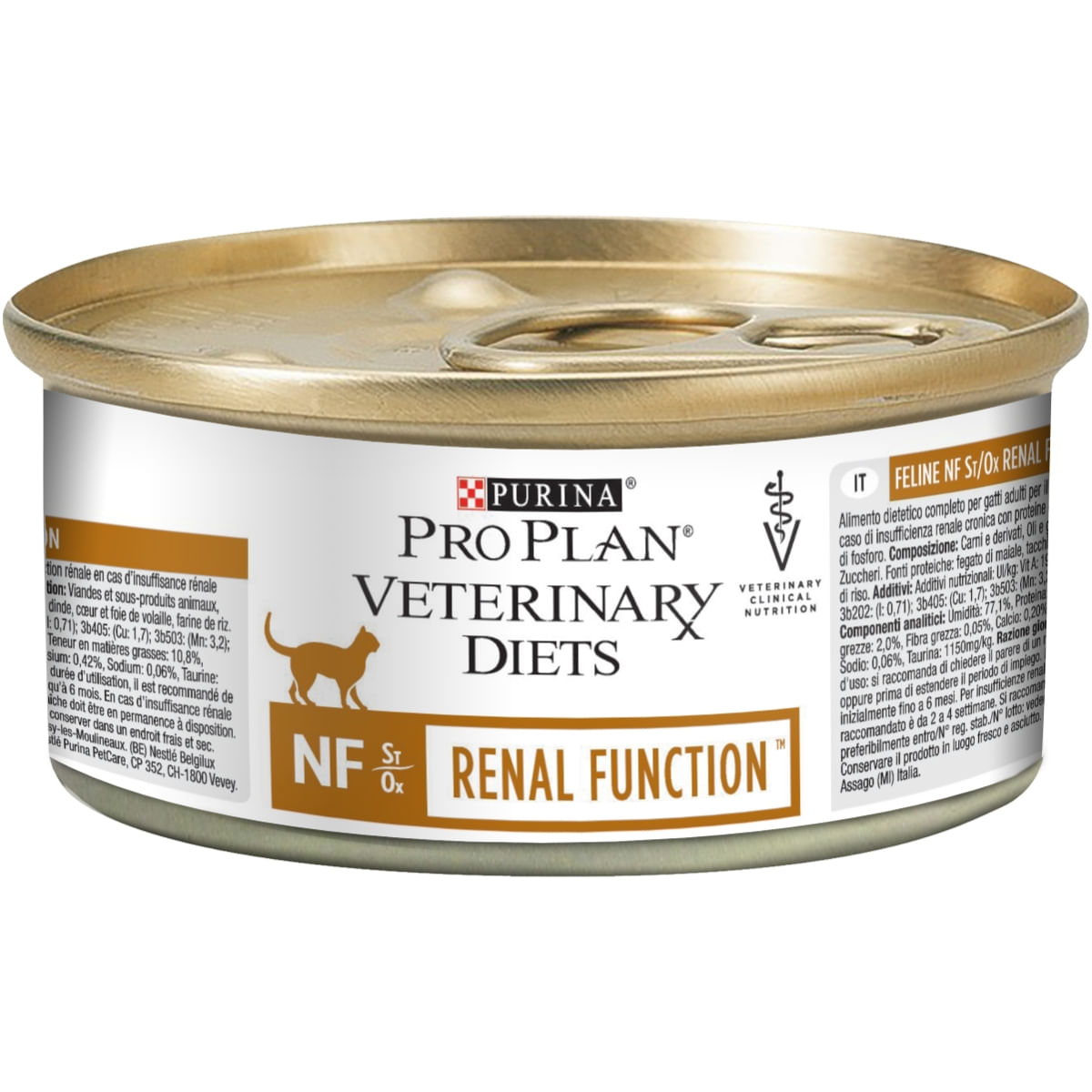PURINA Pro Plan Veterinary Diets Renal Function Mousse, dietă veterinară pisici, conservă hrană umedă, afecțiuni renale, 195g - poza 1