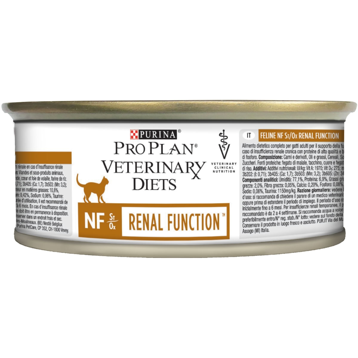 PURINA Pro Plan Veterinary Diets Renal Function Mousse, dietă veterinară pisici, conservă hrană umedă, afecțiuni renale, 195g - poza 3