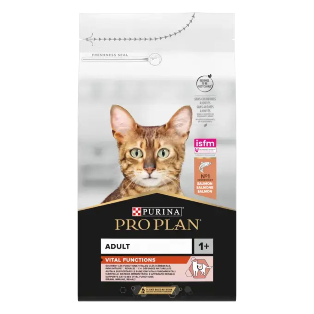 PURINA Pro Plan Vital Functions Adult 1+, Somon, hrană uscată pisici, 1.5kg - poza 1