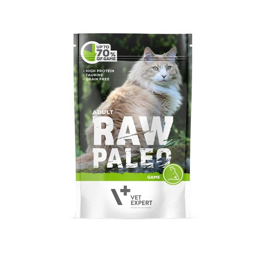 Raw Paleo Adult Cat Vanat, 100 g - poza 1