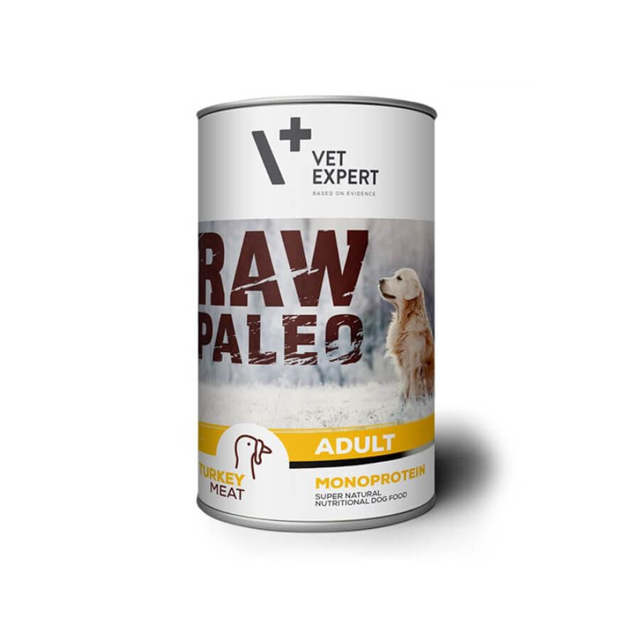 Raw Paleo Adult Dog Curcan si Cartofi 400 g - poza 2
