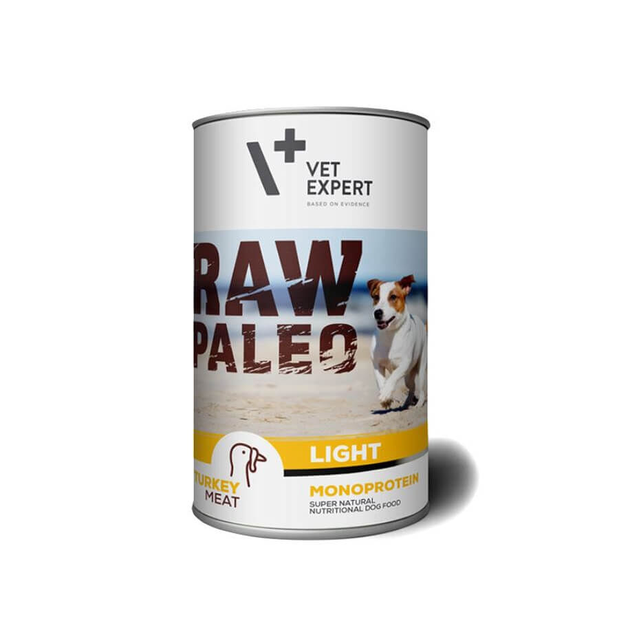 Raw Paleo Adult Light Dog Curcan si Cartofi 400 g - poza 1