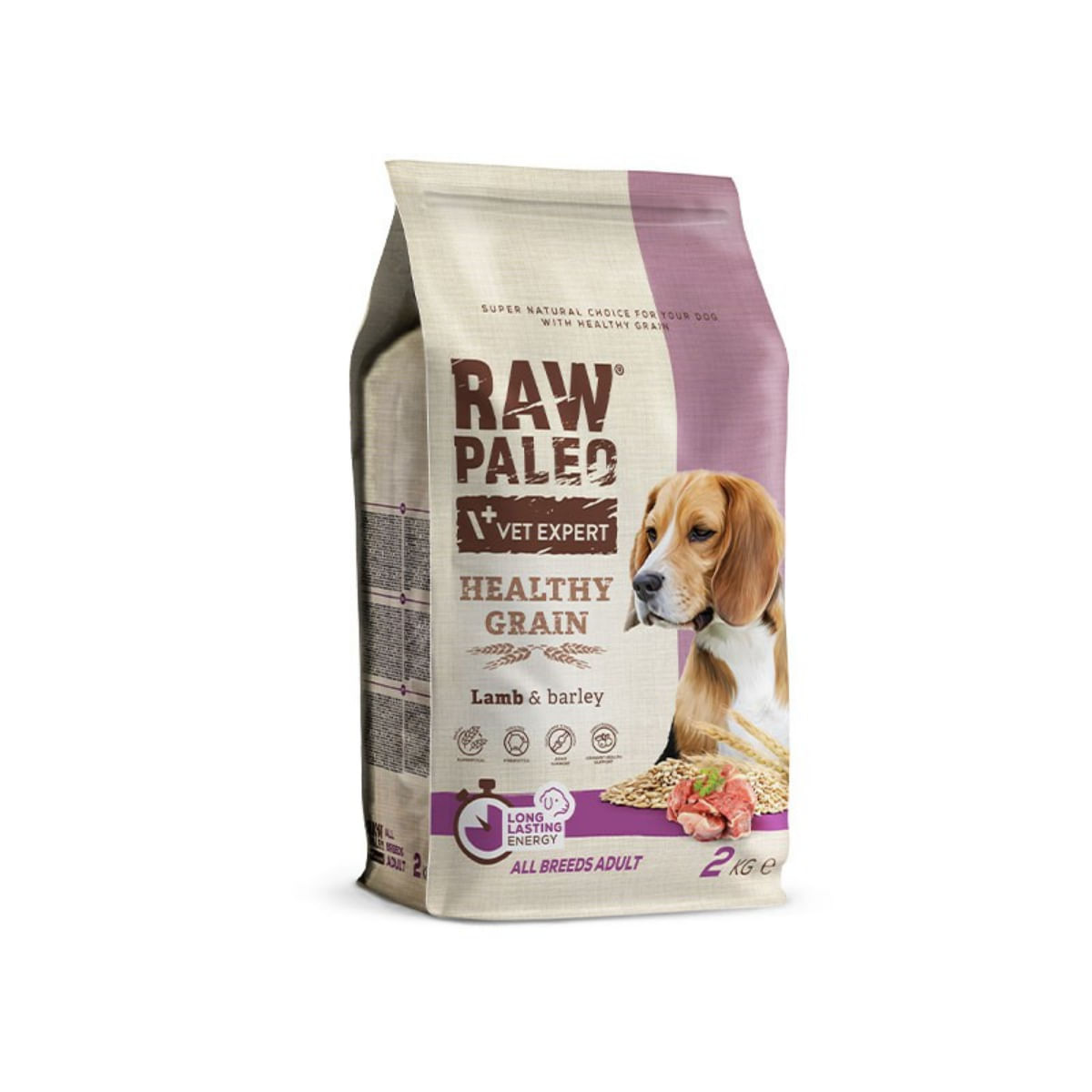 RAW PALEO Healthy Grain, XS-XL, Miel, hrană uscată câini, 10kg - poza 1