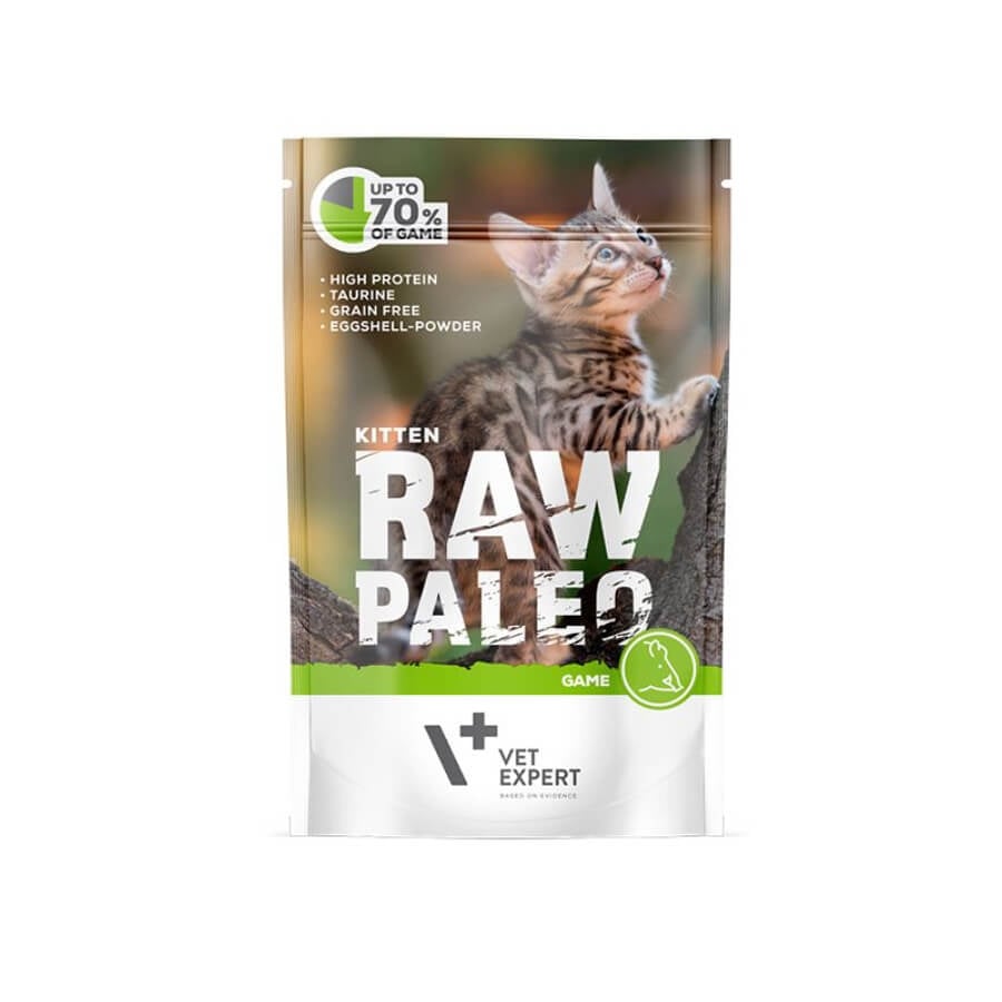 Raw Paleo Kitten Cat Vanat, 100 g - poza 1