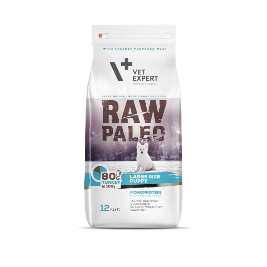 Raw Paleo Large Breed Puppy Dog 12 kg - poza 2
