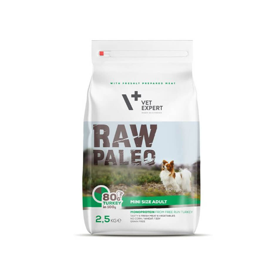 Raw Paleo Mini Adult Dog 2.5 Kg - poza 1