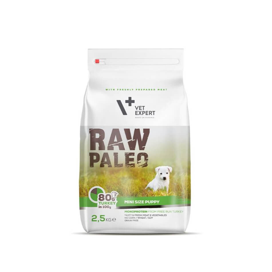 Raw Paleo Mini Puppy Dog 2.5 kg - poza 1