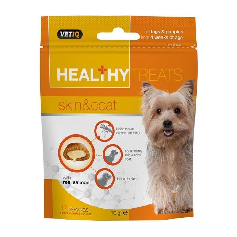 Recompense caini, Vetiq Snack Skin & Coat, 70 g