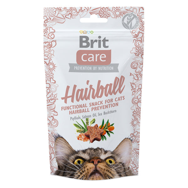 Recompense pentru pisici Brit Care Cat Snack Hairball 50 g 50g