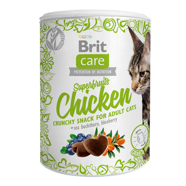 Recompense pentru pisici Brit Care Cat Snack Superfruits Chicken 100 g 100g