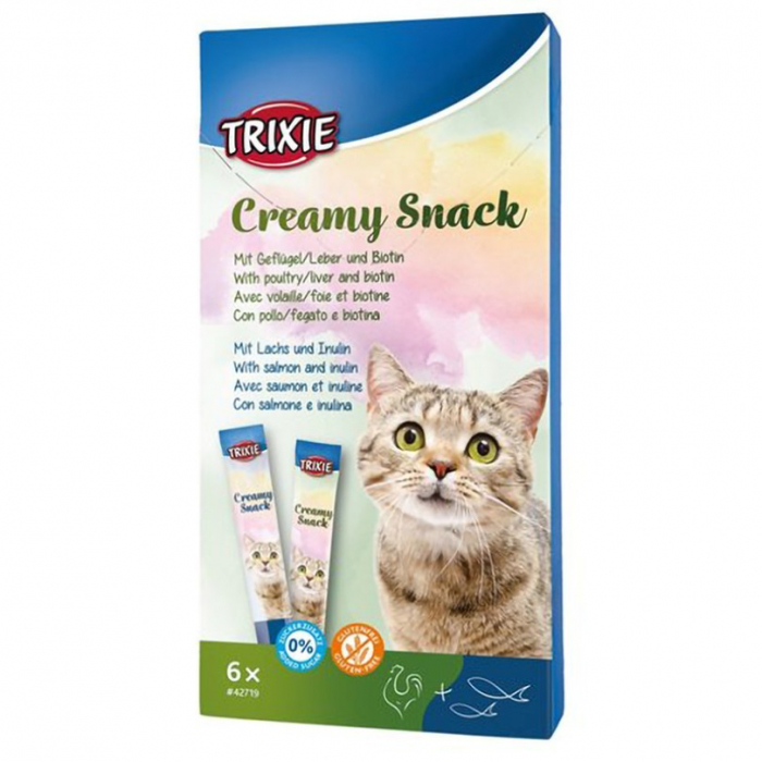 Recompense Pentru Pisici Trixie Cremoase 6 A 15 G 42719